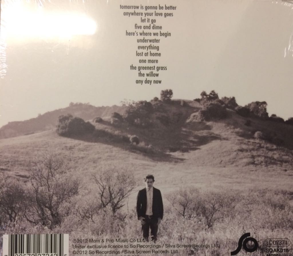 Underwater - Radin, Joshua (CD) music collectible [Barcode 738572272425] - Main Image 2