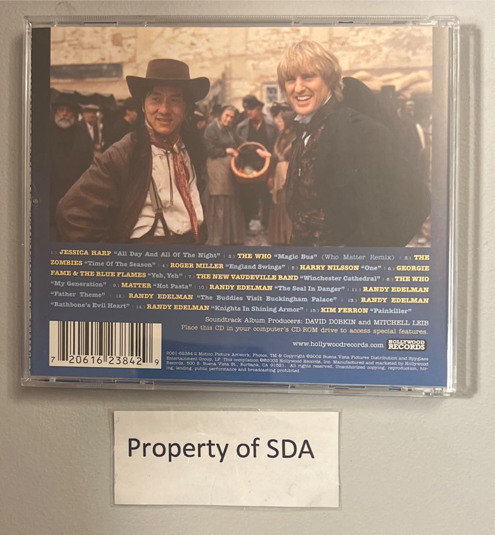 Shanghai Knights - Soundtrack (CD) music collectible [Barcode 720616238429] - Main Image 2