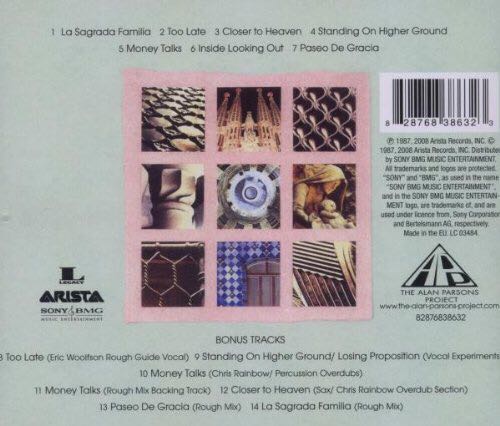 Gaudi - Alan Parson Project, The (CD - 1:05:08) music collectible [Barcode 828768386323] - Main Image 2