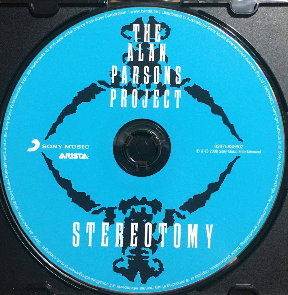 Stereotomy Expanded Edition - Project, The Alan Parsons (CD) music collectible [Barcode 886978846822] - Main Image 3