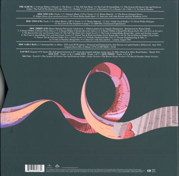 Tales of Mystery and Imagination - The Alan Parsons Project (CD - 43) music collectible - Main Image 2