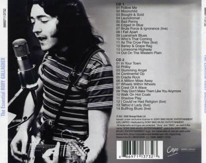 The Essential Rory Gallagher - Gallagher, Rory (CD) music collectible - Main Image 2