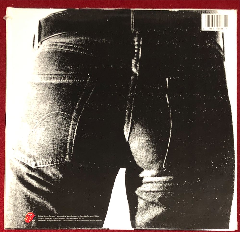 Sticky Fingers - Rolling Stones (12” - 46) music collectible [Barcode 074644048810] - Main Image 2