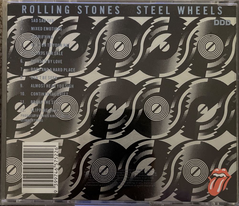 Steel Wheels - Rolling Stones (CD) music collectible [Barcode 9399746575226] - Main Image 2