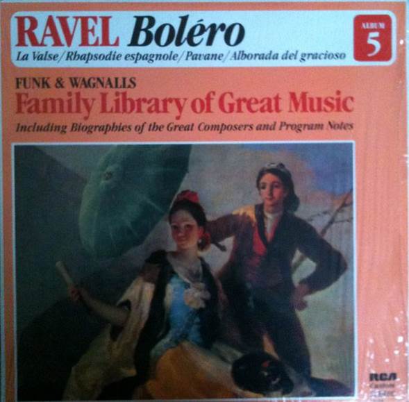 Ravel - Family Library Of Great Music (12”) music collectible - Main Image 1