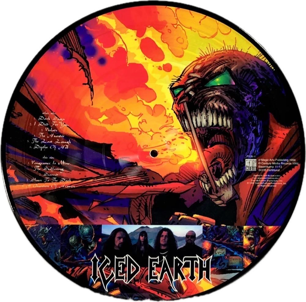 The Dark Saga - Iced Earth (12”) music collectible [Barcode 727701928036] - Main Image 2