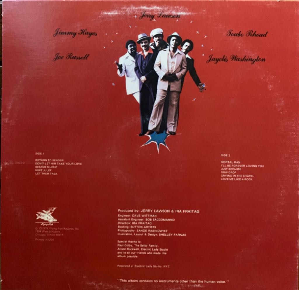Comin’ At Ya - Persuasions, The (12”) music collectible - Main Image 2