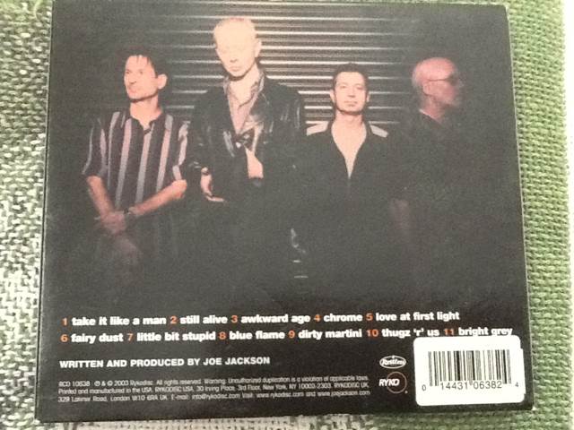 Volume 4 - Joe Jackson music collectible - Main Image 2