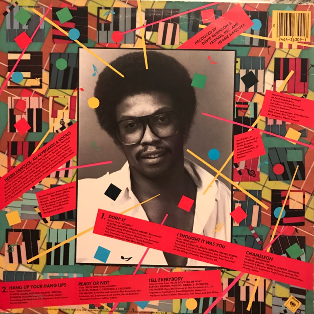 The Best Of Herbie Hancock - Herbie Hancock music collectible [Barcode 074643630917] - Main Image 2