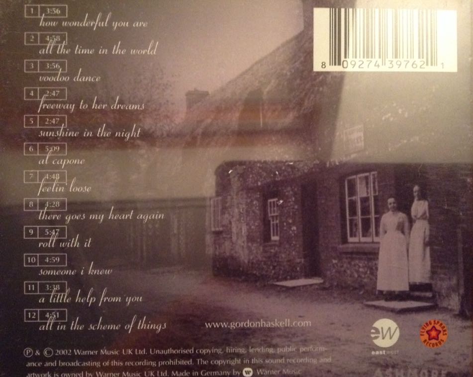 Harry’s Bar - Haskell, Gordon (CD) music collectible - Main Image 2