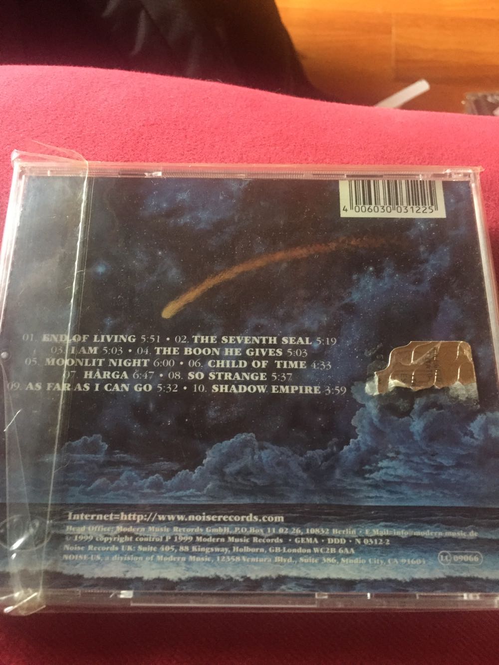 The Seventh Seal - Lefay (CD) music collectible [Barcode 4006030031225] - Main Image 2