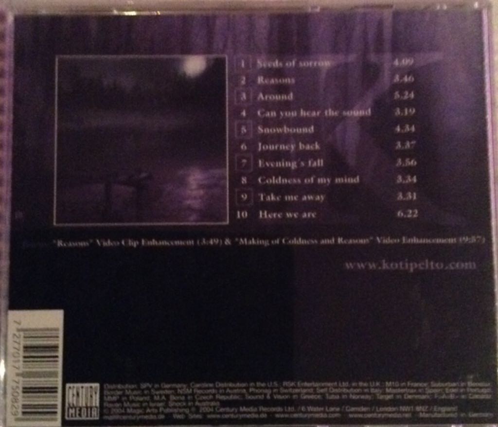 Coldness - Kotipelto (MP3 - 42) music collectible [Barcode 7277017750829] - Main Image 2