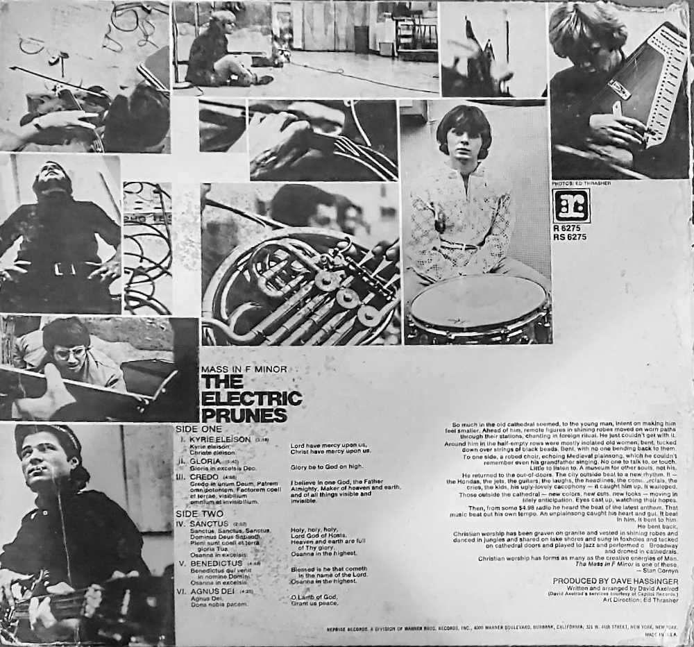 Electric Prunes - Mass In F Minor - Electric Prunes (CD) music collectible - Main Image 2