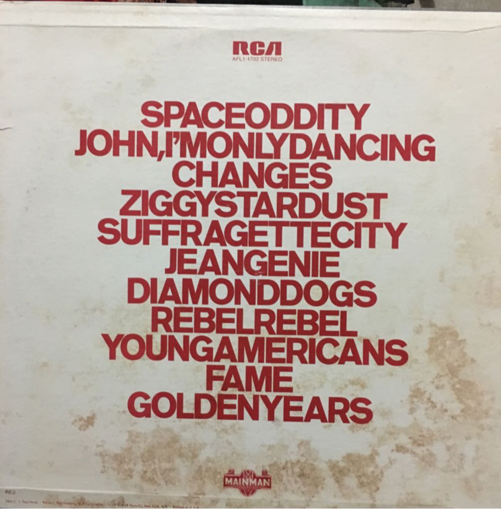 Changesonebowie - Bowie, David (12”) music collectible - Main Image 2