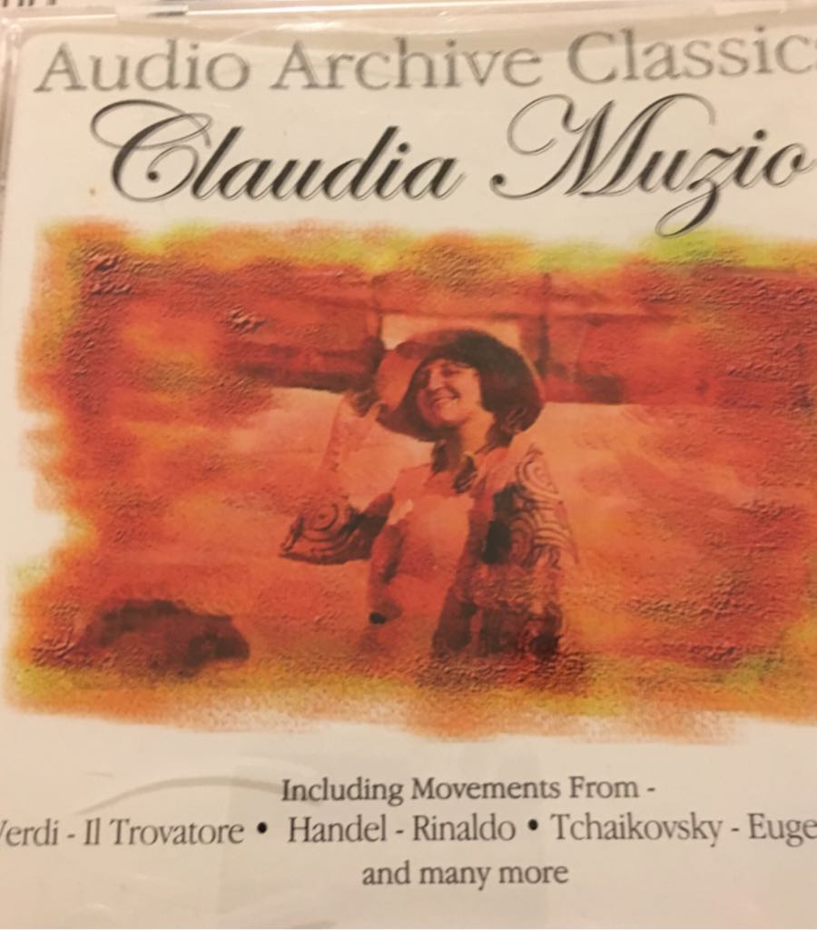 Claudia Muzio - Claudia Muzio music collectible [Barcode 5033107803125] - Main Image 1