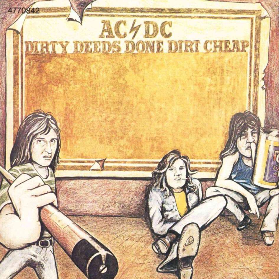 Dirty Deeds Done Dirt Cheap - ACDC (12”) music collectible - Main Image 2
