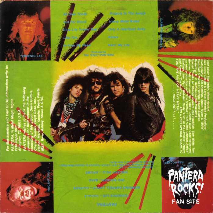 Projects In The Jungle - Pantera (CD - 36) music collectible - Main Image 2