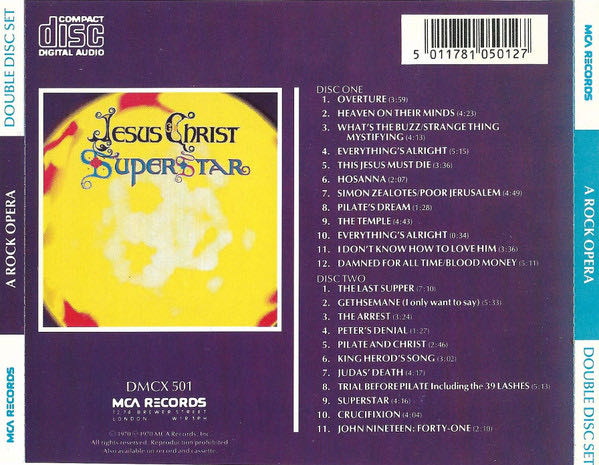 Jesus Christ Superstar - J-Musical (CD) music collectible [Barcode 5011781050127] - Main Image 2