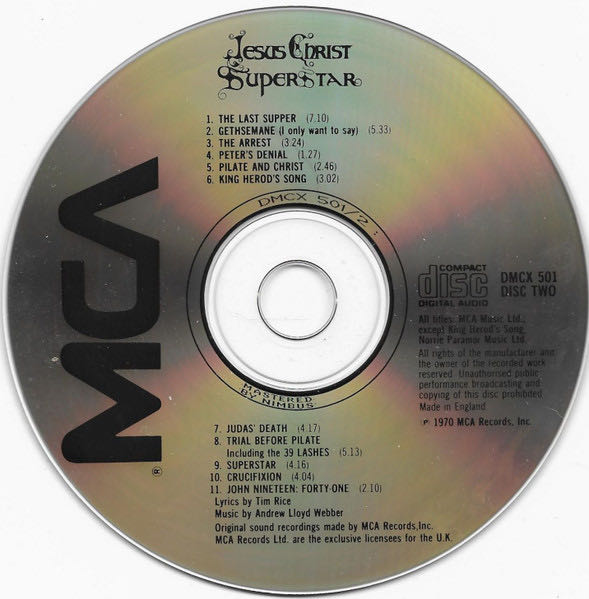 Jesus Christ Superstar - J-Musical (CD) music collectible [Barcode 5011781050127] - Main Image 4