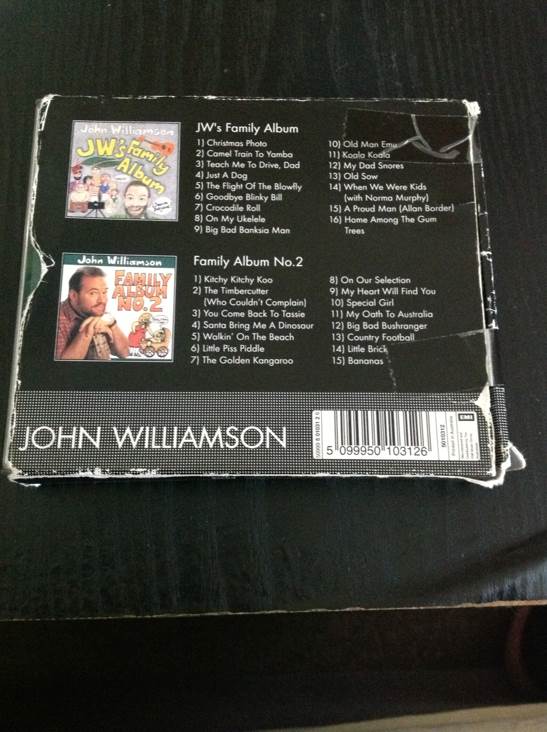 JWs Family Album - John Williamson (CD) music collectible [Barcode 724381402320] - Main Image 2