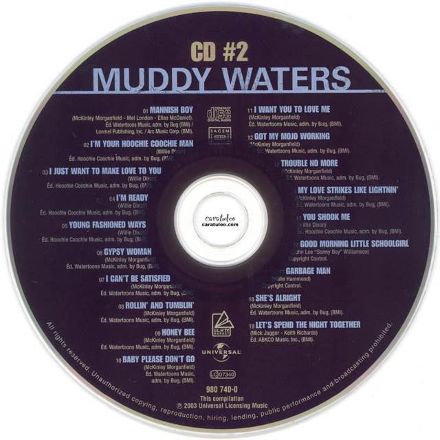 Les Légendes Du Blues - King, B.B. and Muddy Waters (CD) music collectible - Main Image 2