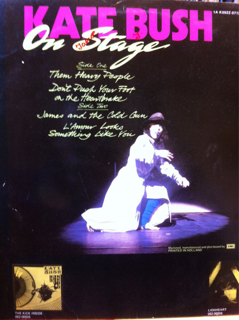 On Stage - Bush, Kate music collectible - Main Image 2