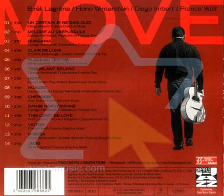 Move - Lagrène, Biréli (CD) music collectible - Main Image 2