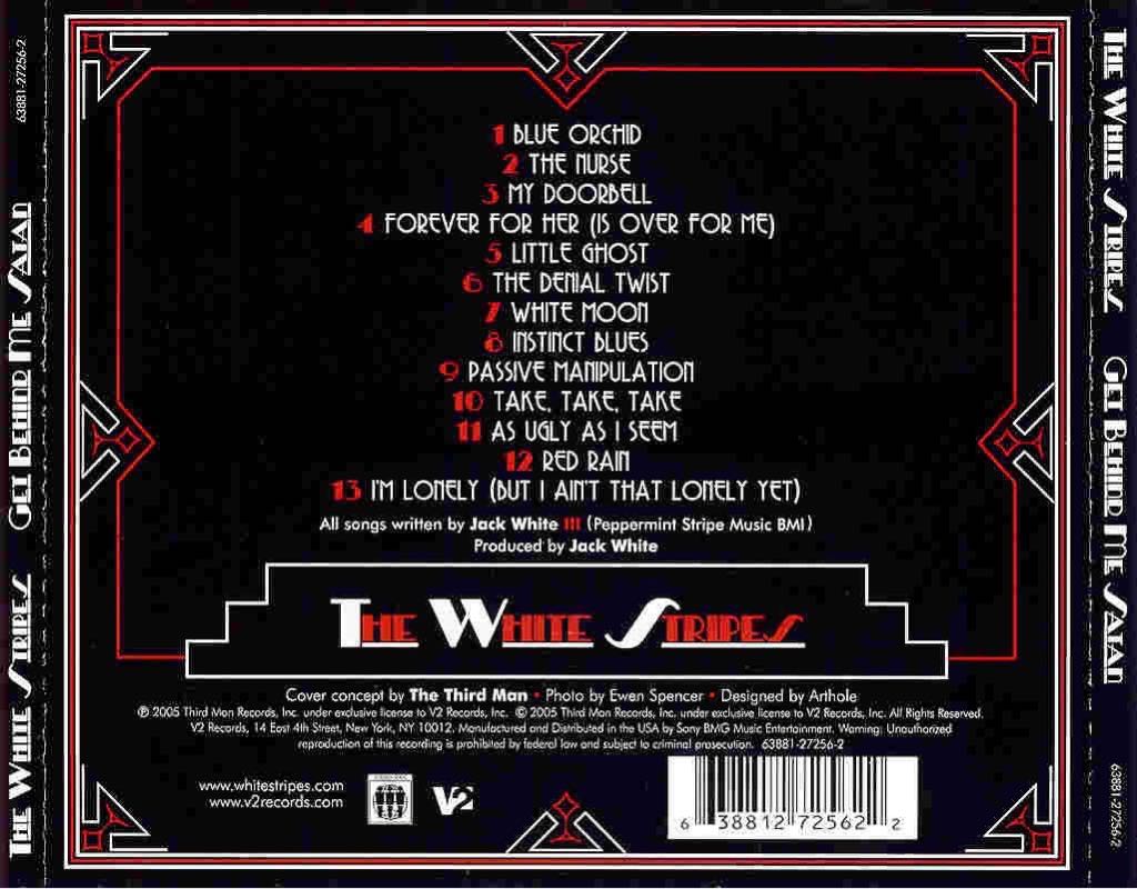 Get Behind Me Satan - White Stripes, The (CD - 4407) music collectible [Barcode 093624984283] - Main Image 2