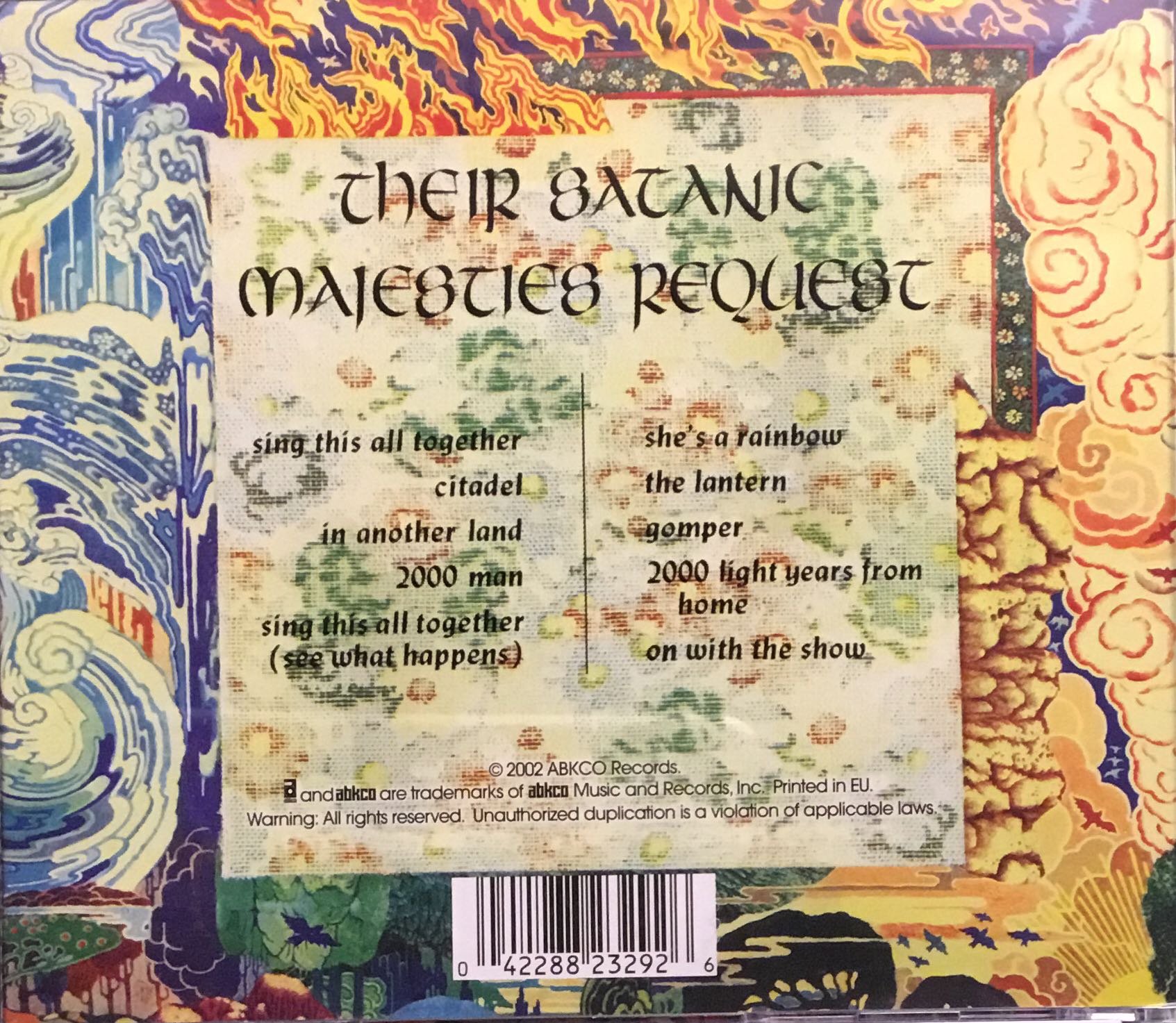 Their Satanic Majesties Request - Rolling Stones, The (CD - 44) music collectible [Barcode 042282012920] - Main Image 3
