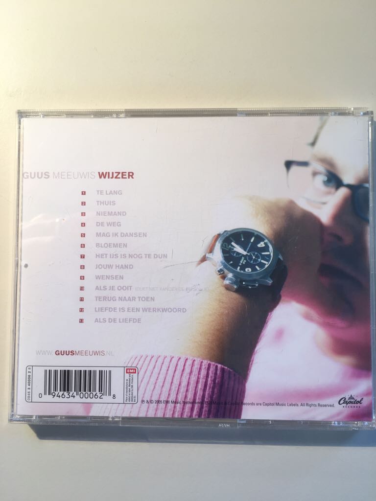 Wijzer - Guus Meeuwis (CD) music collectible [Barcode 094634000628] - Main Image 2