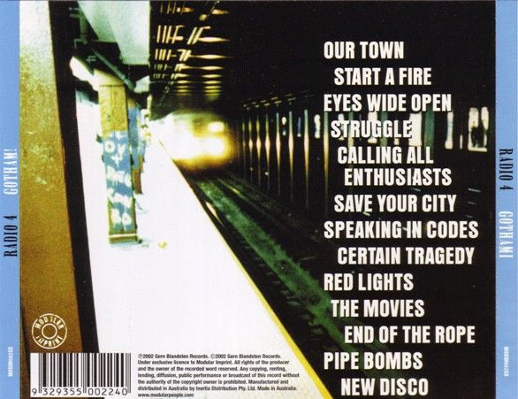Gotham! - Radio 4 (CD) music collectible - Main Image 2