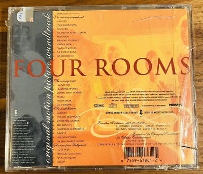 Four Rooms: Original Motion Picture Soundtrack - Combustible Edison (CD) music collectible [Barcode 075596186124] - Main Image 2