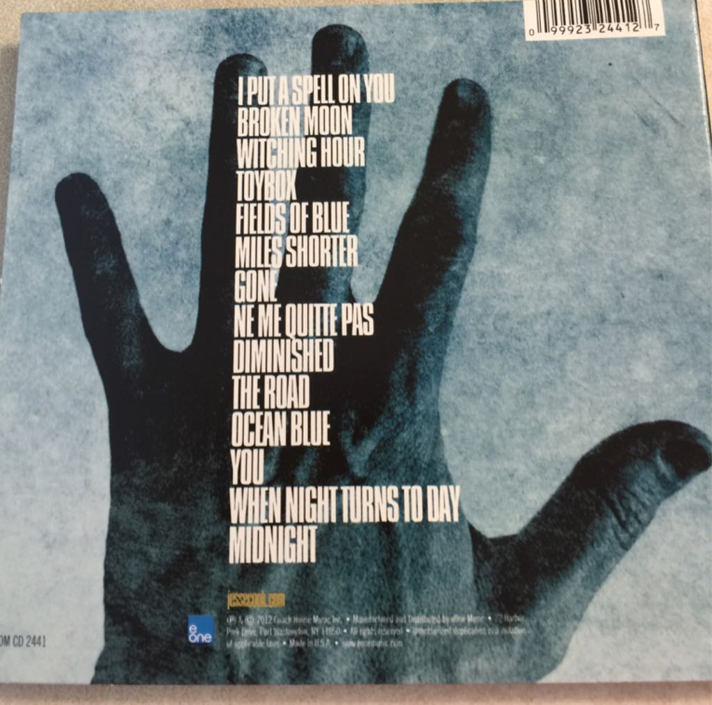 Blue Guitar Sessions, The - Cook, Jesse (CD) music collectible [Barcode 099923244127] - Main Image 2