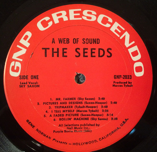A Web Of Sound - Seeds, The (12”) music collectible - Main Image 3