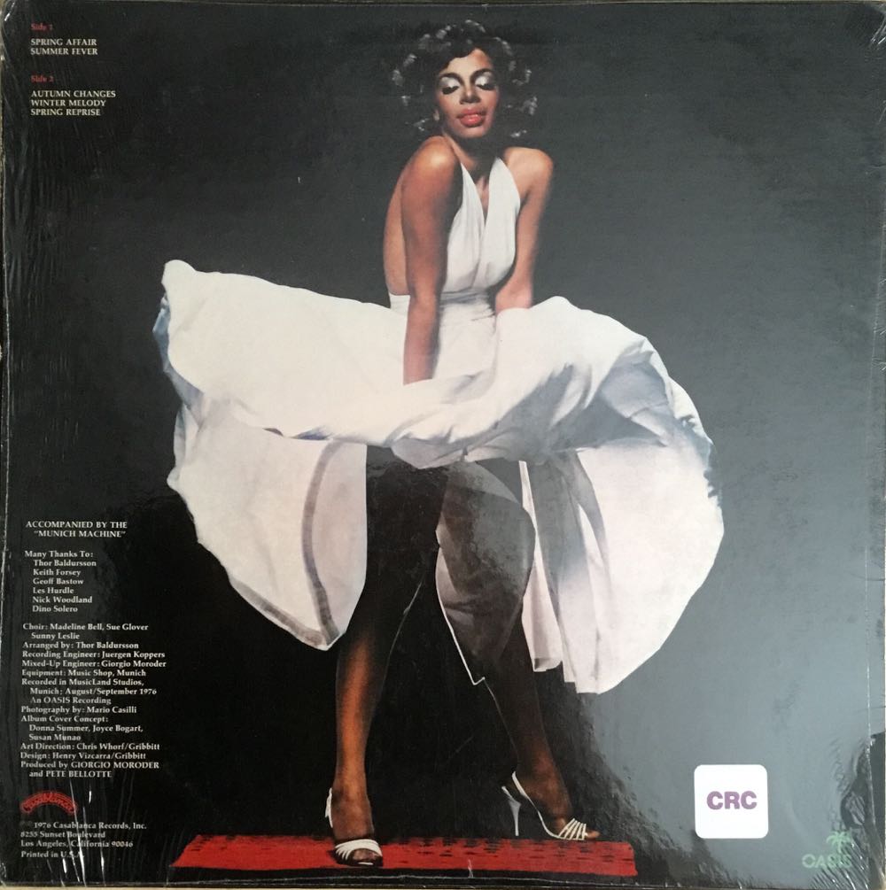 Four Seasons Of Love - Summer, Donna (12”) music collectible - Main Image 2