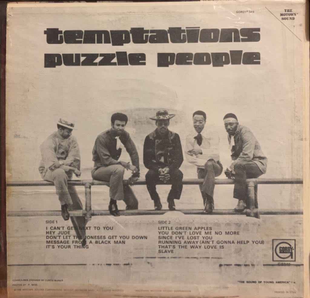 Puzzle People - Temptations, The (12”) music collectible - Main Image 2