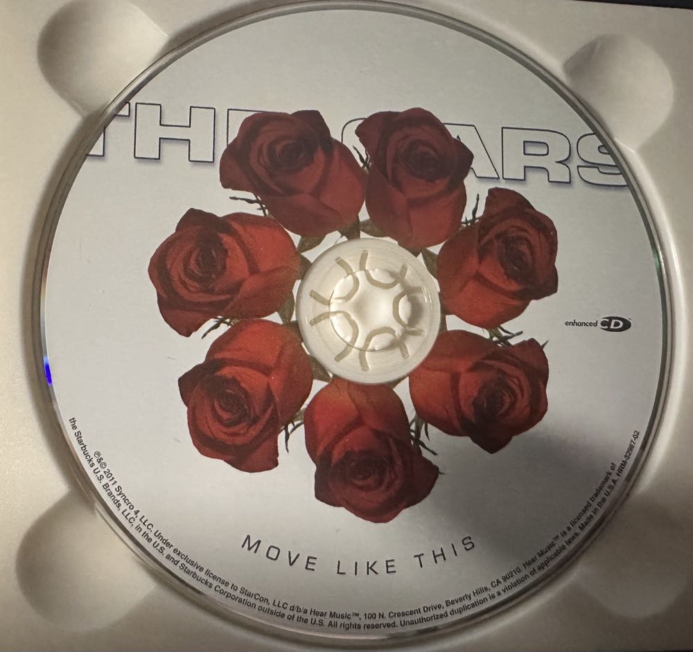 Move Like This - Cars,The (CD) music collectible [Barcode 888072329874] - Main Image 3