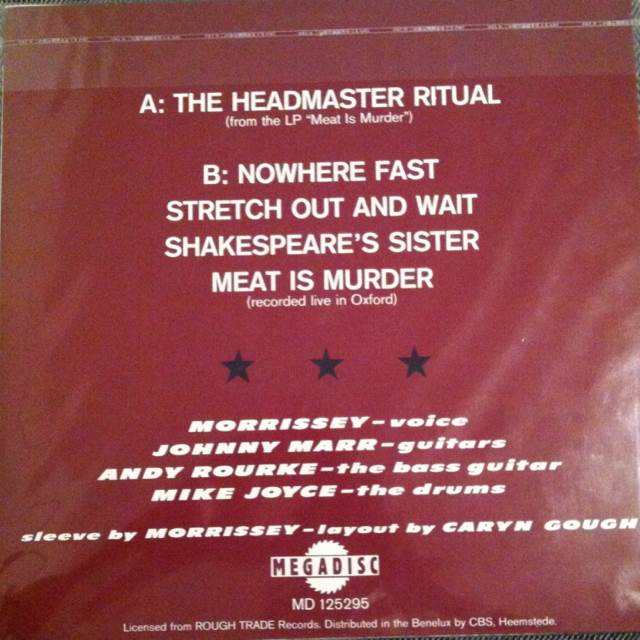 Headmasters Ritual - Smiths, The (12”) music collectible - Main Image 2
