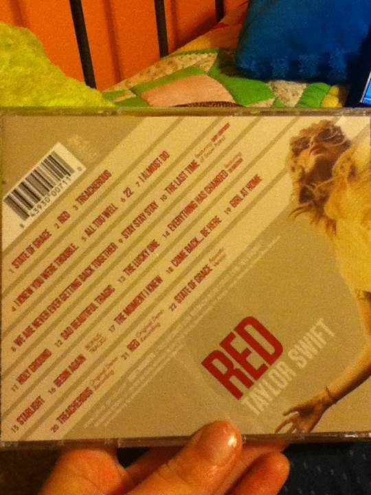 Red (Deluxe Edition) - Swift, Taylor (CD - 90) music collectible [Barcode 843930007110] - Main Image 2