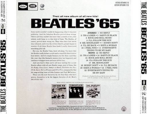 Beatles ’65 - Beatles (12”) music collectible - Main Image 2