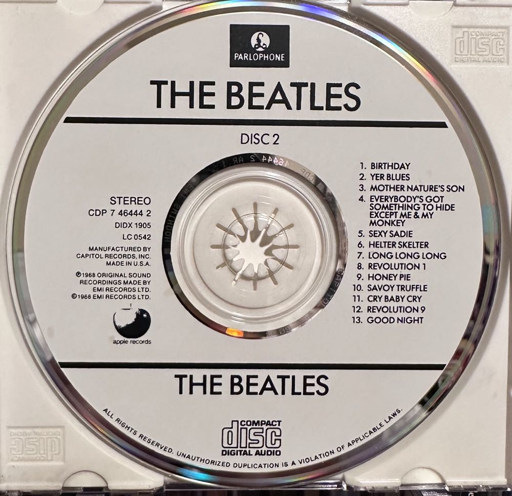 The Beatles - Beatles, The (CD - 94) music collectible [Barcode 5099910417331] - Main Image 3
