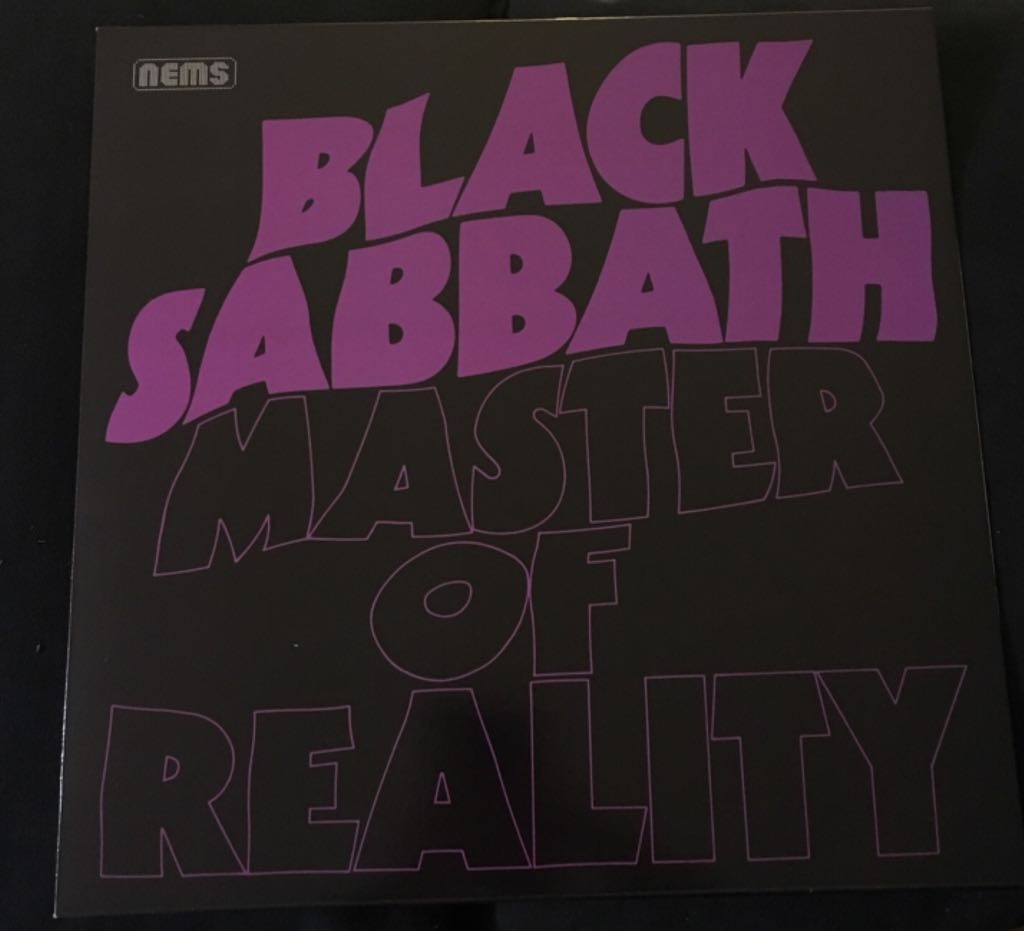 Masters Of Reality - Black Sabbath (12”) music collectible - Main Image 1