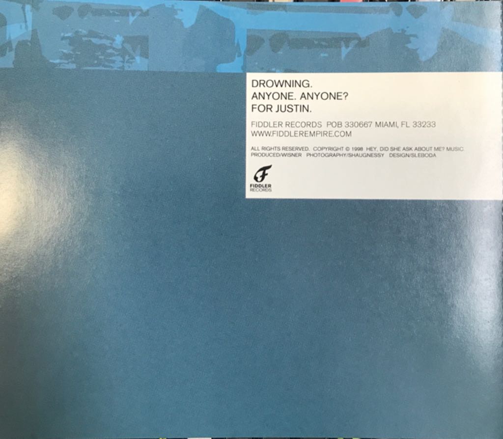 The Drowning EP - Dashboard Confessional music collectible - Main Image 2