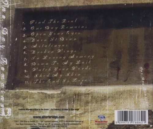 One Day Remains - Alter Bridge (CD - 5523) music collectible [Barcode 827969192825] - Main Image 2