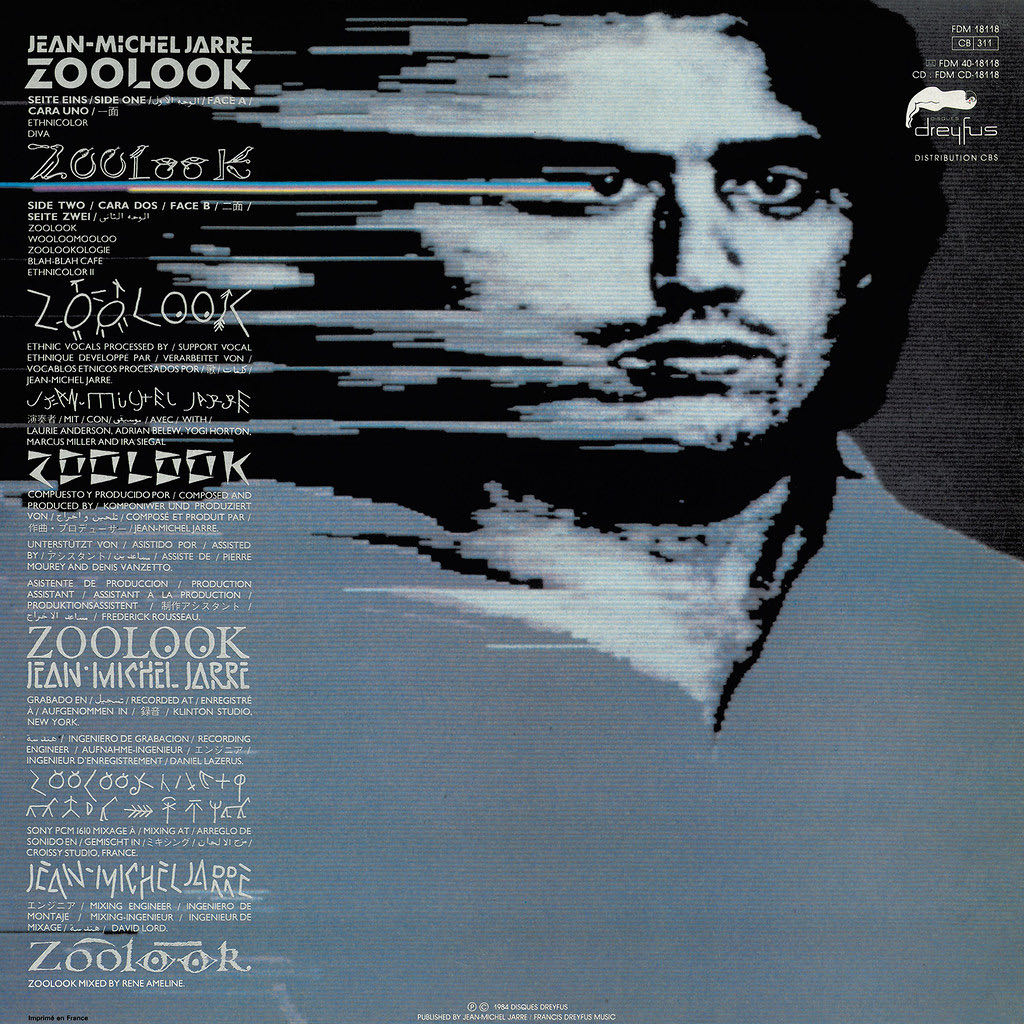 Zoolook - Jean-Michel Jarre (12” - 37.58) music collectible [Barcode 888750463524] - Main Image 2