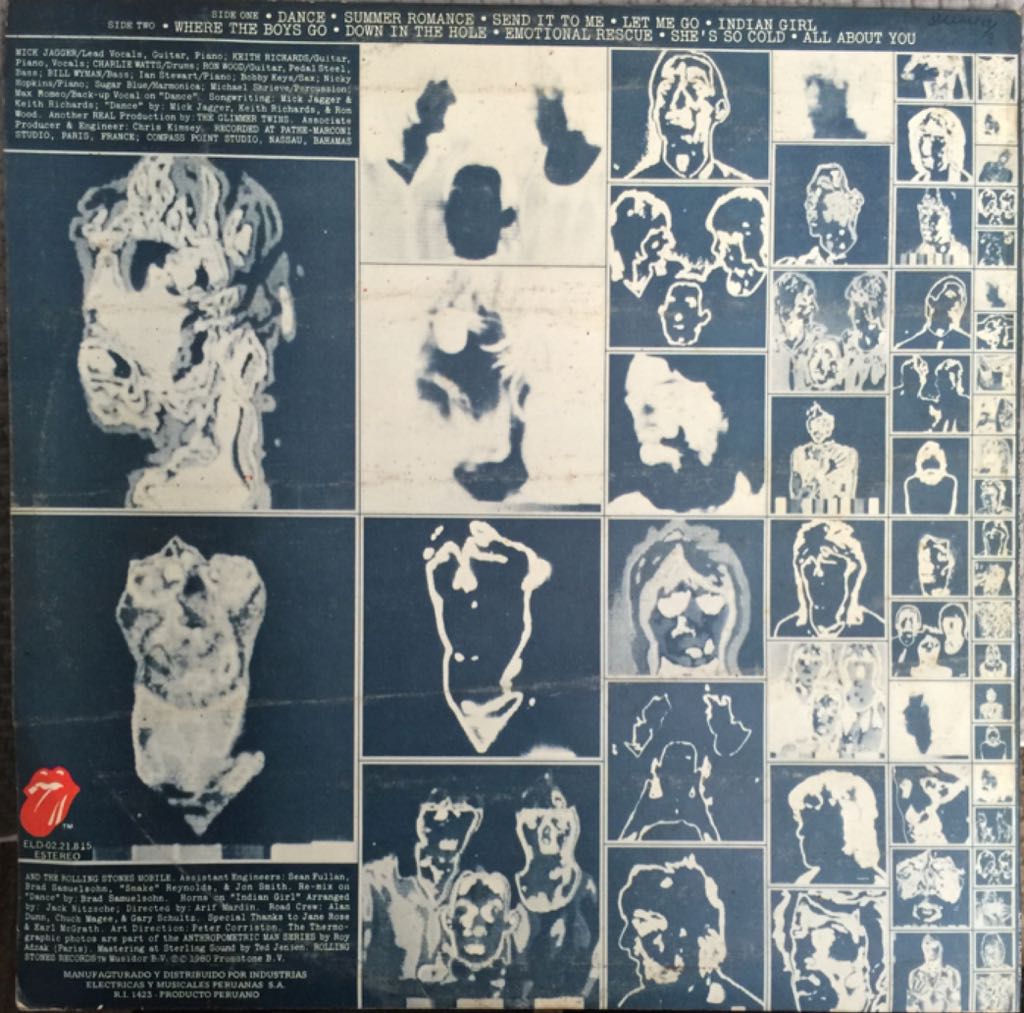 Emotional Rescue - Rolling Stones, The (12”) music collectible - Main Image 2