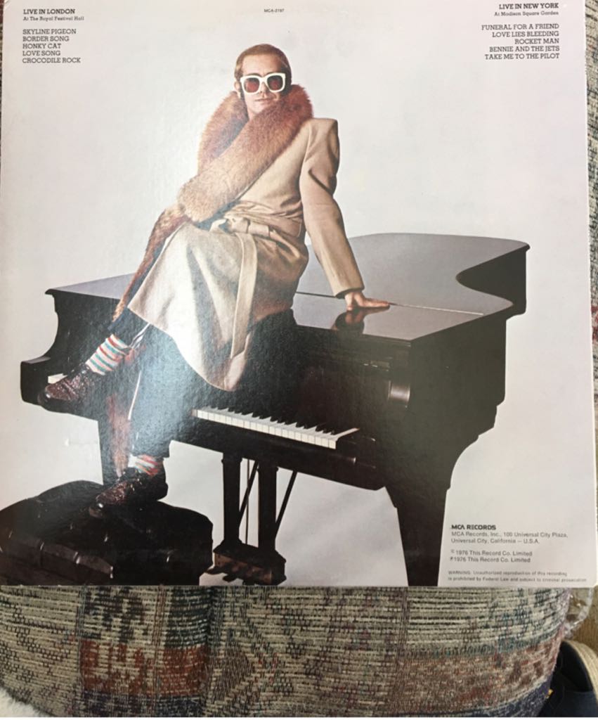 Here And There - Elton John (12” - 5408) music collectible - Main Image 2