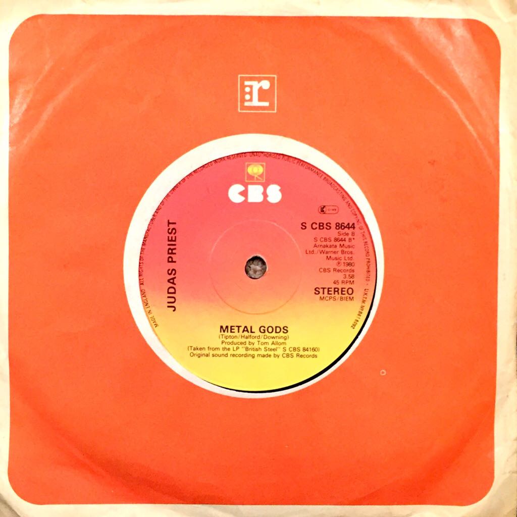 Breaking The Law - Judas Priest (7”) music collectible - Main Image 2