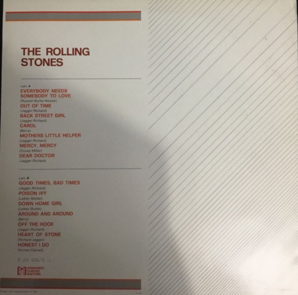 Rolling Stones - Rolling Stones, The (12”) music collectible - Main Image 2