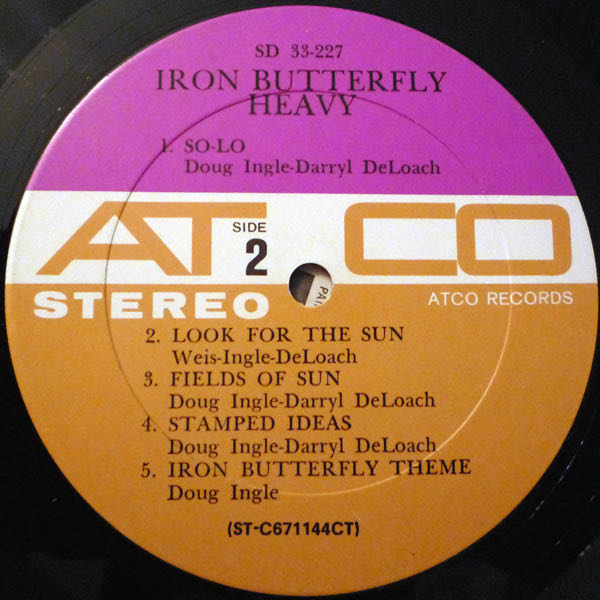 Heavy - Iron Butterfly (12”) music collectible - Main Image 4